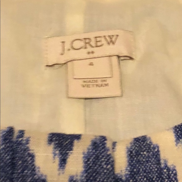 J Crew Blue & White Romper - Picture 3 of 4